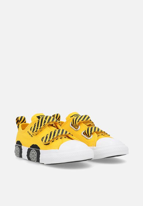 Converse - Chuck taylor all star construction truck easy-on - amarillo/black/white