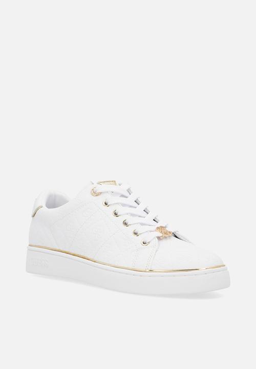 GUESS - Embossed Sneaker - White
