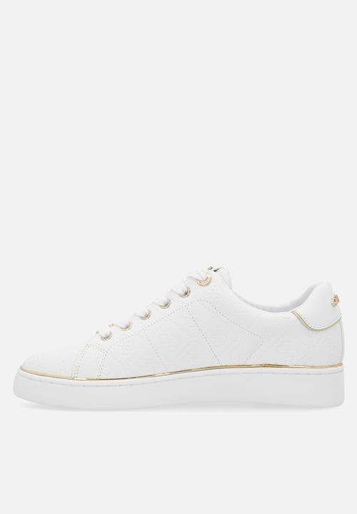 GUESS - Embossed Sneaker - White