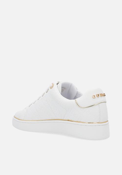GUESS - Embossed Sneaker - White
