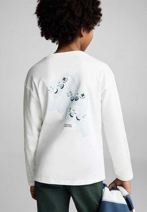 MANGO - T-shirt control - natural