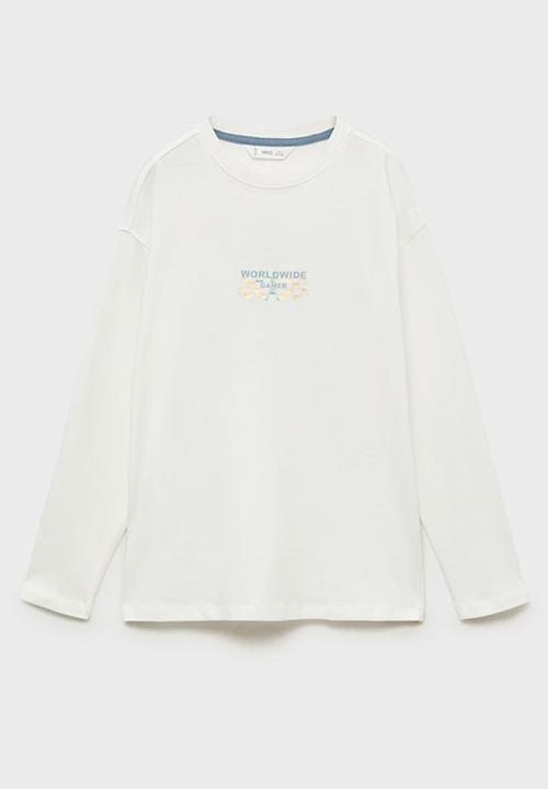 MANGO - T-shirt control - natural