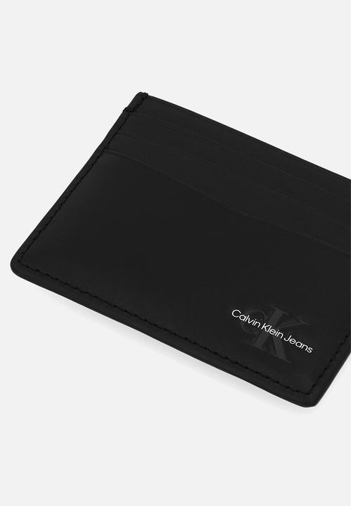 Calvin Klein - Monogram Soft Cardcase 6Cc - Black