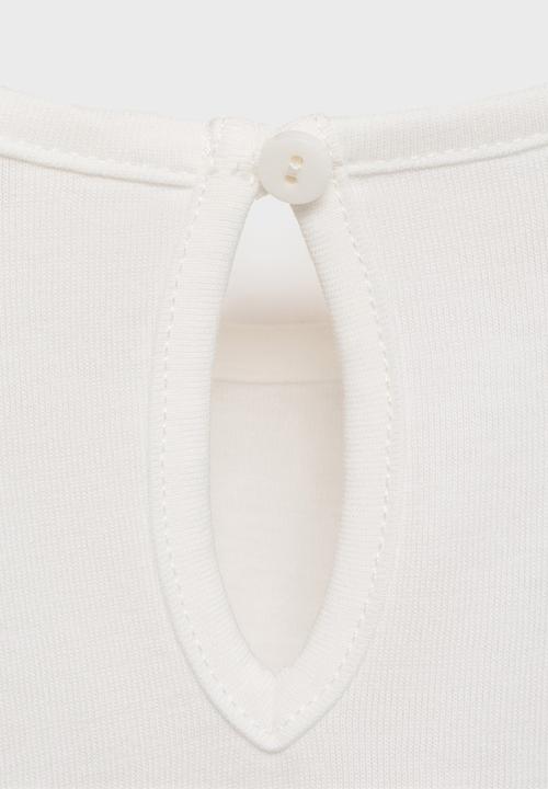MANGO - T-shirt italy - natural