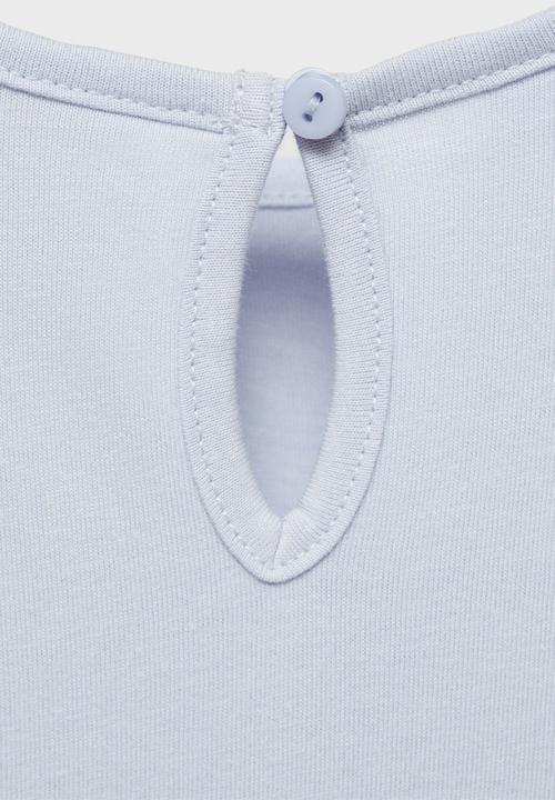 MANGO - T-shirt italy - light pastel blue