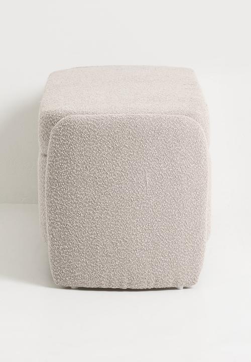 Sixth Floor - Tori storage ottoman - natural