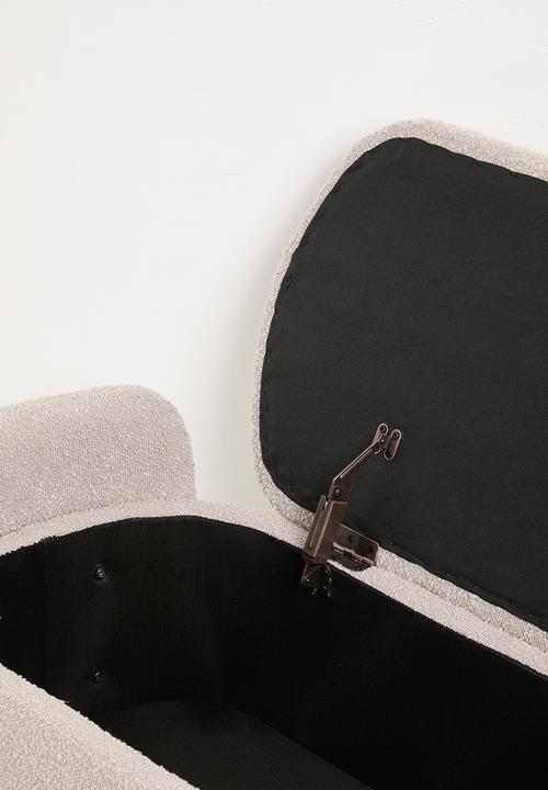 Sixth Floor - Tori storage ottoman - natural