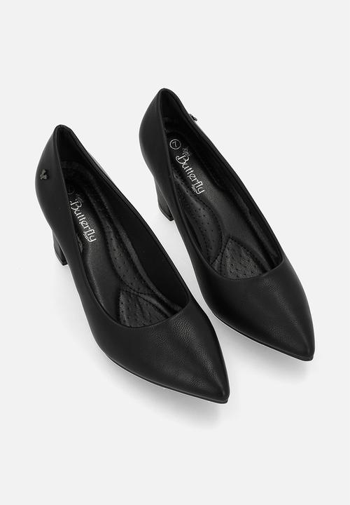 Butterfly Feet - Alison 1 Court - Black