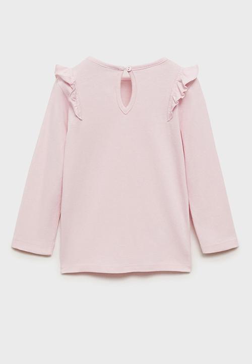 MANGO - T-shirt italy - pink