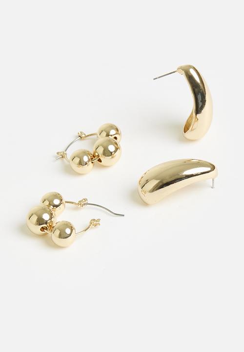 Tessa Design - Adriana earring set - gold