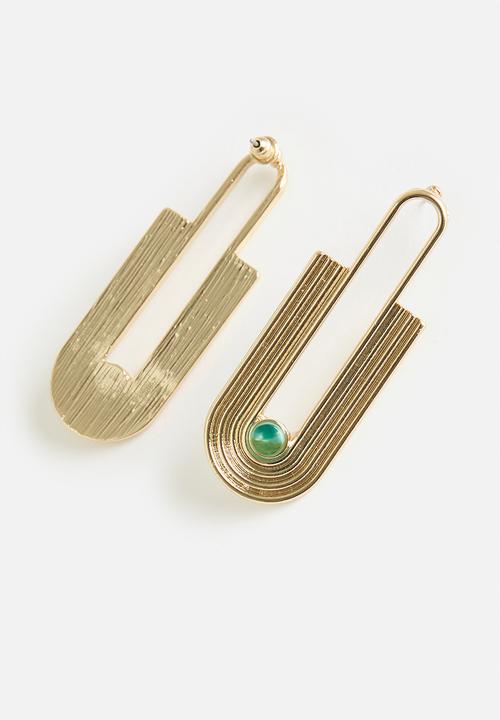 Tessa Design - Vicky drop earring - gold