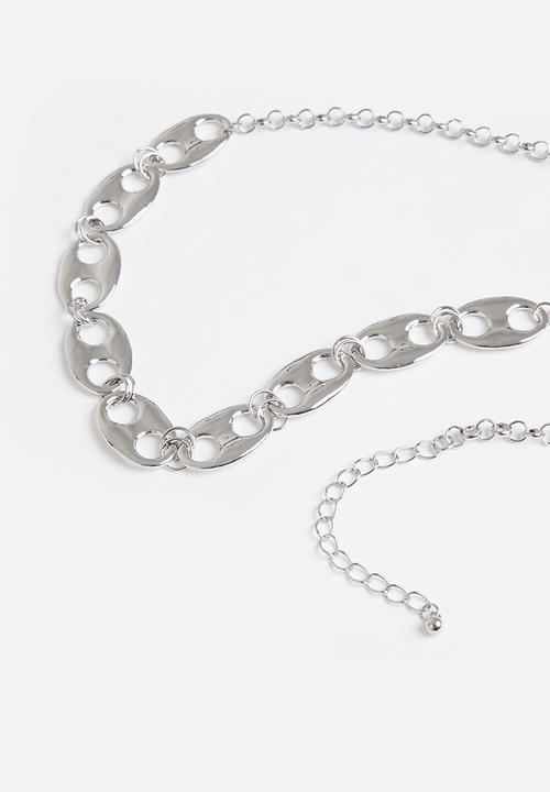 Tessa Design - Isabella disk necklace - silver
