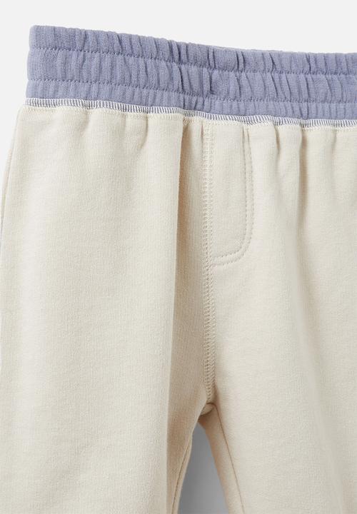 Cotton On - Felix trackpant - rainy day/colourblock
