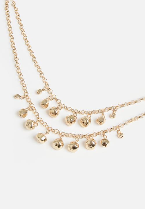 Tessa Design - Giulia nugget necklace - gold