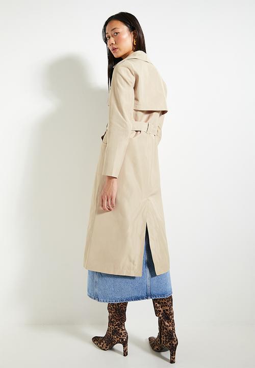 Superbalist - Belted Trench Coat -Beige