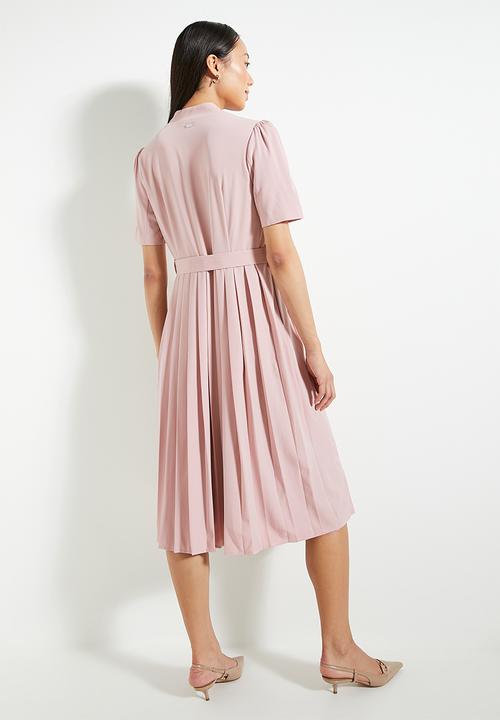 Pringle of Scotland - Pringle hannah dress - dusty pink