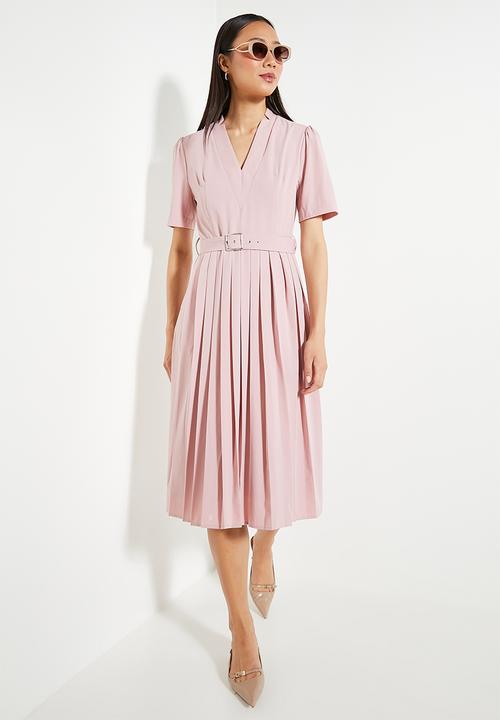 Pringle of Scotland - Pringle hannah dress - dusty pink