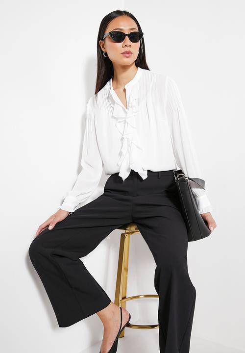 Pringle of Scotland - Pringle ladies celia blouse - white