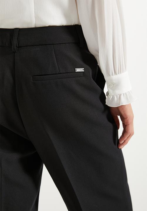 Pringle of Scotland - Pringle ash straight leg pants - black	