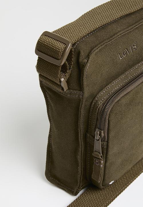Levi’s® - Small Ns Zip Crossbody - 29 - Dark Brown