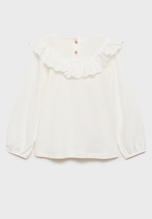 MANGO - T-shirt isabella - natural