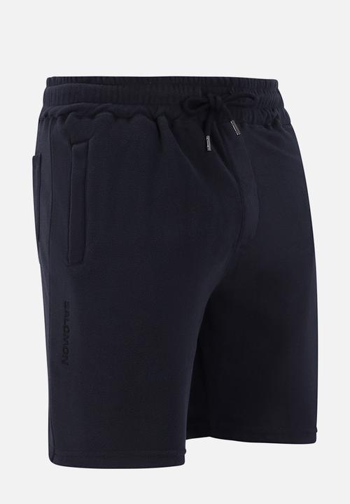 Salomon - Chill polar fleece short - black
