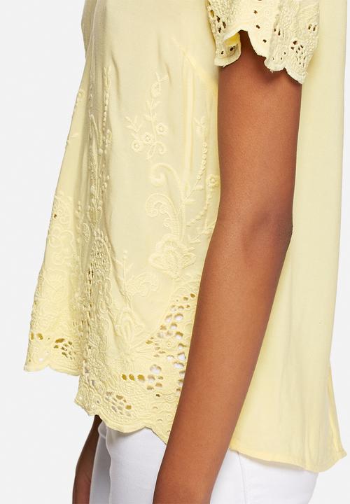 Vero Moda - Lova anglaise top