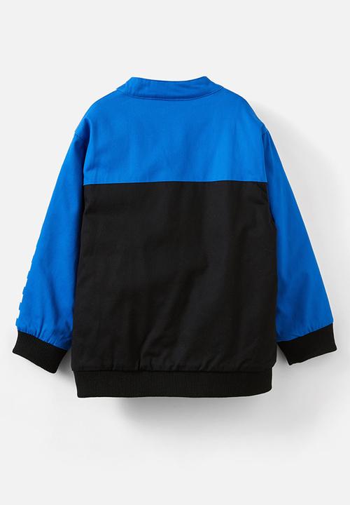 Cotton On - Nascar racing jacket - harbour blue