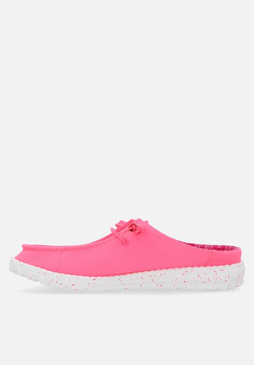 Hey Dude - Wendy Slip Classic slip on - Neon Pink