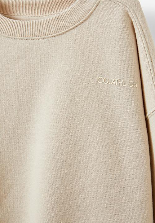 Cotton On - Sammy oversize crew - rainy day