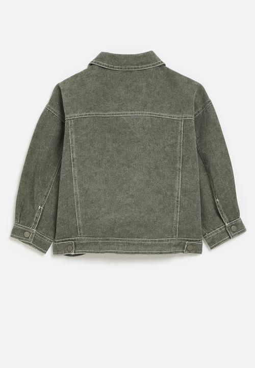 Pop Candy - Trucker jacket - charcoal