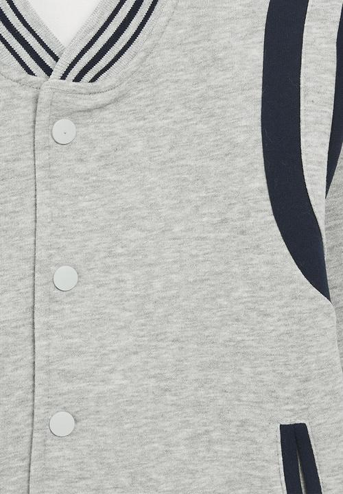 Pop Candy - Baseball jacket - blue & grey
