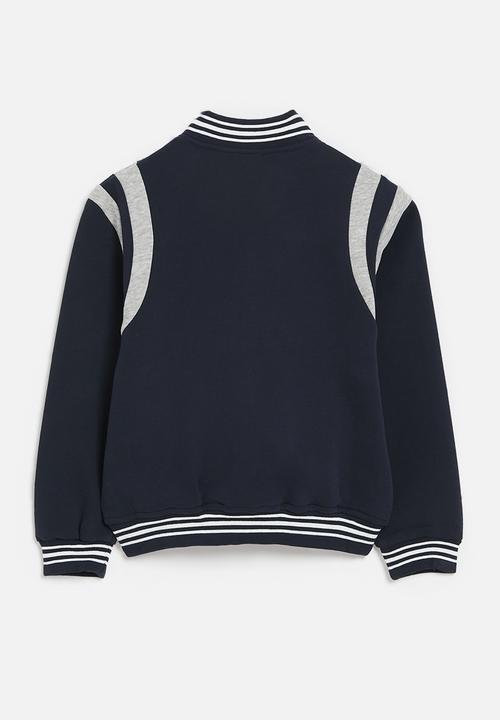 Pop Candy - Baseball jacket - blue & grey