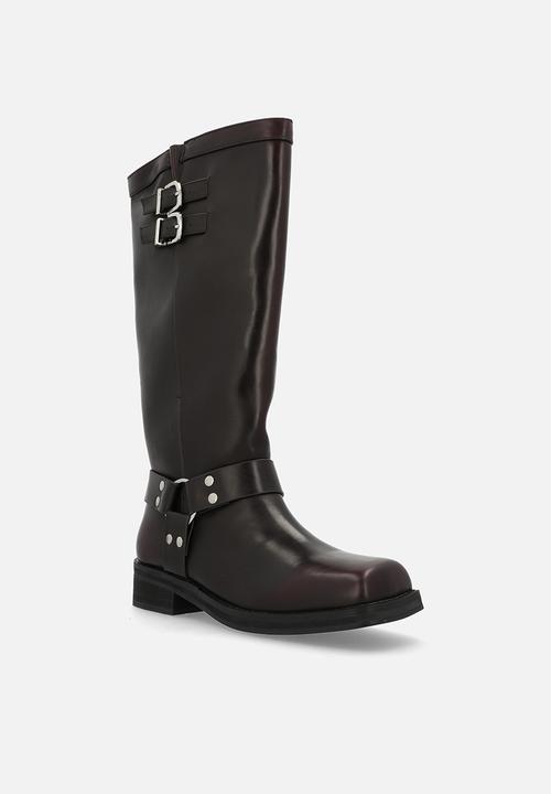 Public Desire - Sirius  boot - burgundy