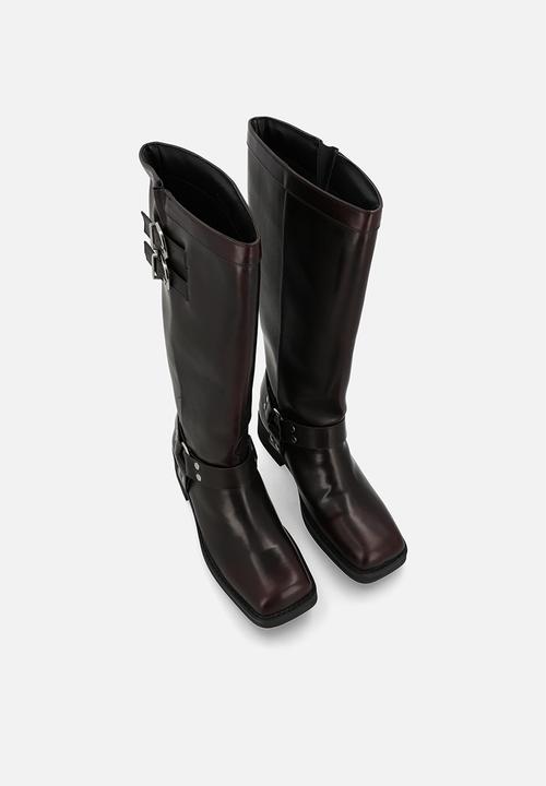 Public Desire - Sirius  boot - burgundy
