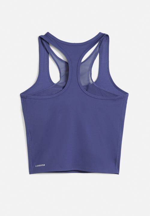 PUMA - W Cloudspun Mesh 2In1 Tank - Blue Crystal