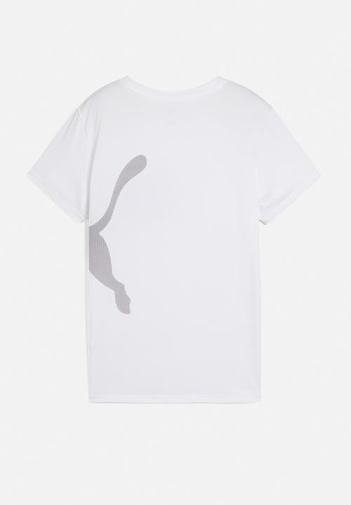 PUMA - W Tad Big Logo Tee - Puma White