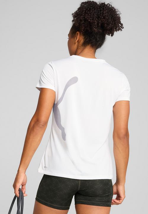 PUMA - W Tad Big Logo Tee - Puma White