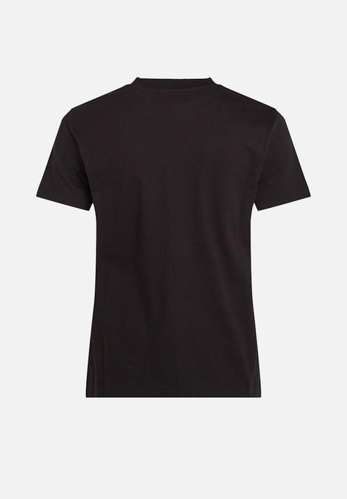 Calvin Klein - Plus mixed logo regular tee - ck black