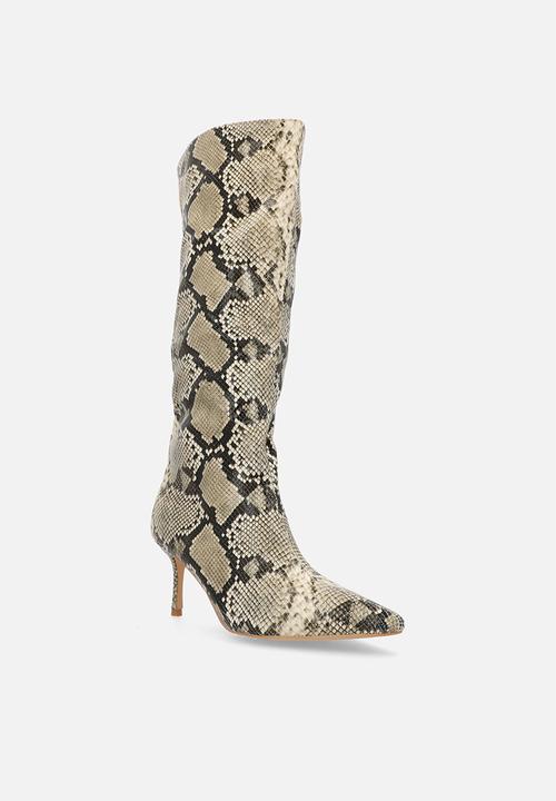 Public Desire - Amped  boot - snakeskin