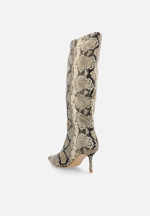 Public Desire - Amped  boot - snakeskin