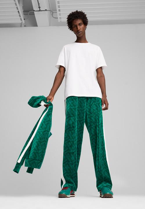PUMA - PUMA X SQUID GAME T7 Iconic Straight Track Pants - Mint Tea