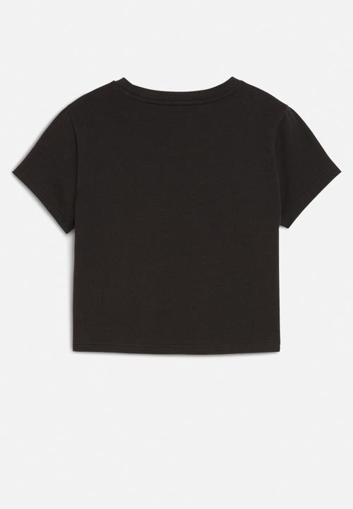PUMA - Wardrobe Ess Baby Tee - Puma Black