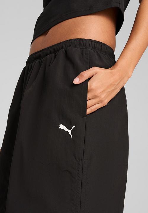 PUMA - Wardrobe Ess Woven Maxi Skirt - Puma Black