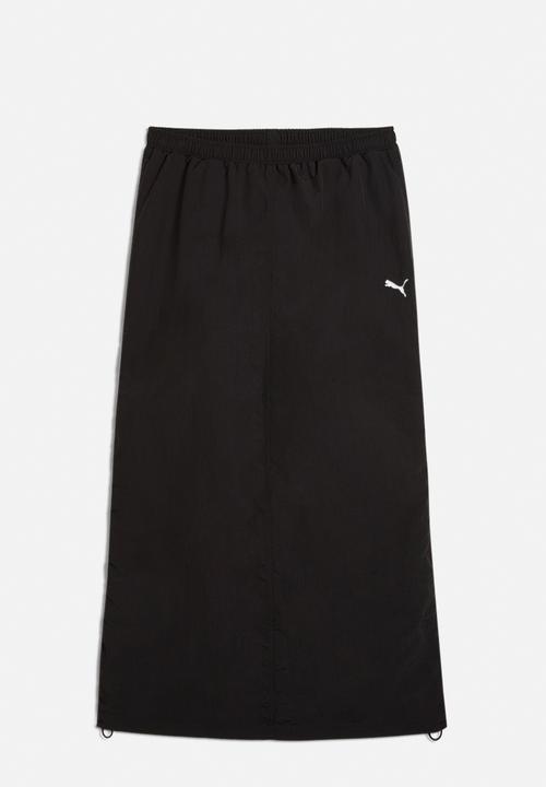 PUMA - Wardrobe Ess Woven Maxi Skirt - Puma Black
