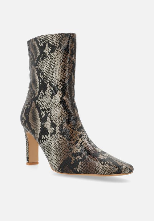 Public Desire - Polaris  boot - snakeskin