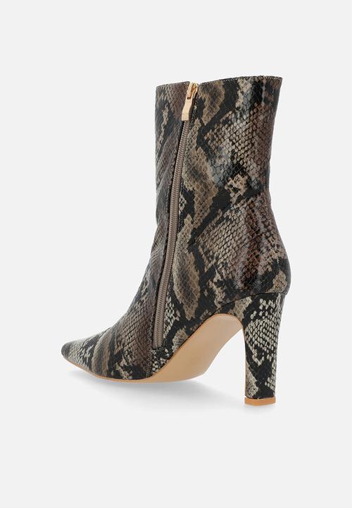Public Desire - Polaris  boot - snakeskin