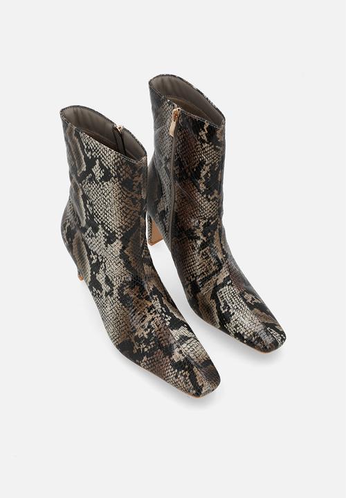 Public Desire - Polaris  boot - snakeskin
