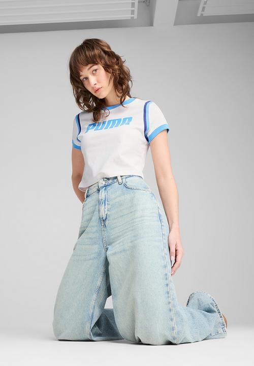 PUMA - Future.Puma.Archive Graphic Baby Tee - Puma White