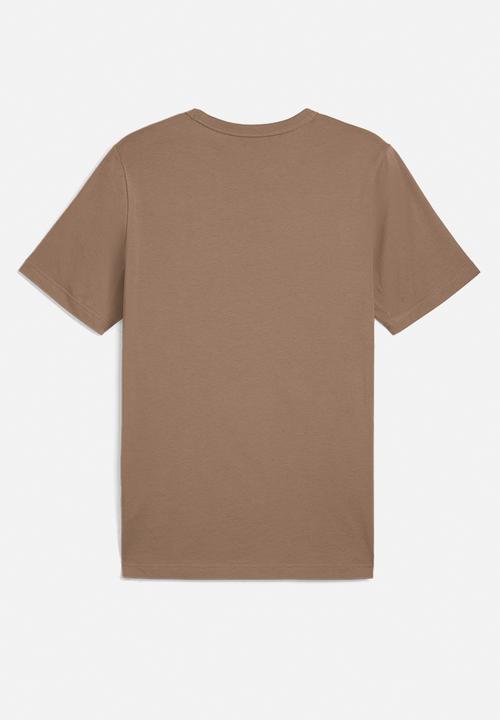 PUMA - PUMA CLASS Graphic Tee - Totally Taupe